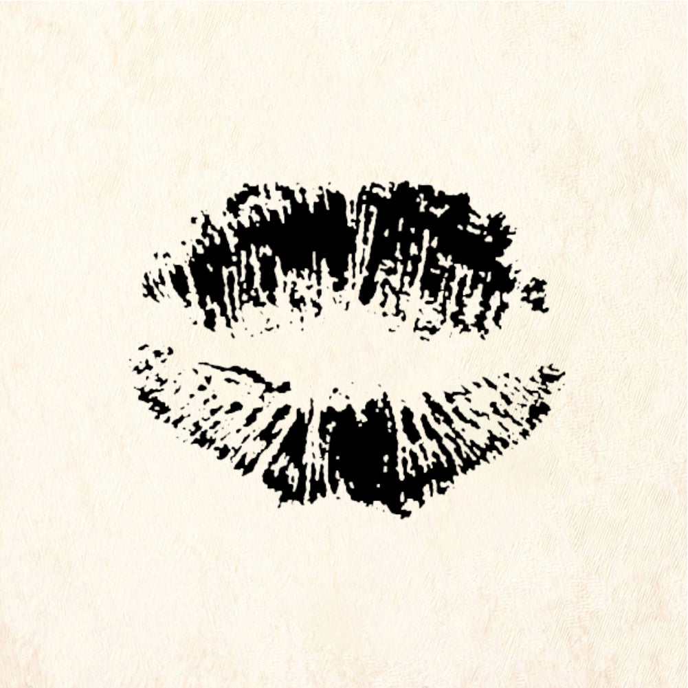 StampaFe Kiss - Rubber Stamp 1.25 x 1