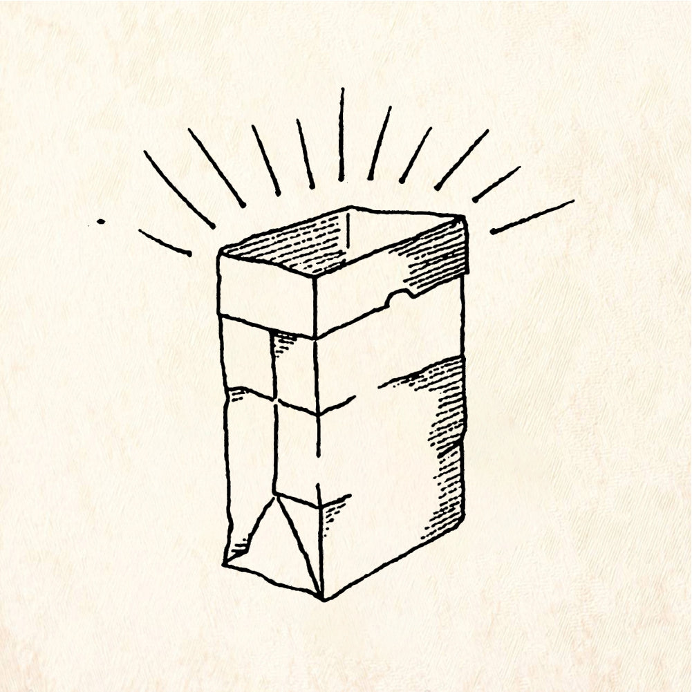 StampaFe Luminaria, lg. Large Luminaria - Rubber Stamp 1.25 x 1.25