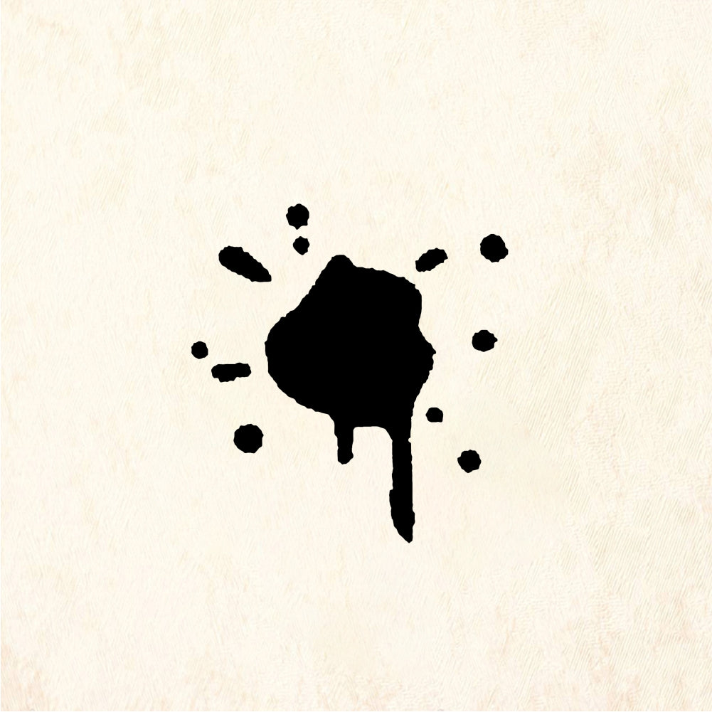 StampaFe Little splat - Rubber Stamp 1 x 0.75
