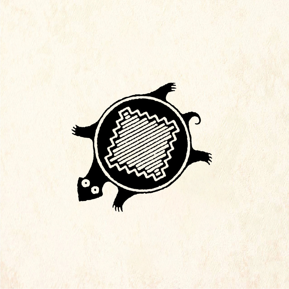 StampaFe Circle Southwest Circle - Rubber Stamp 1.5 x 1.5