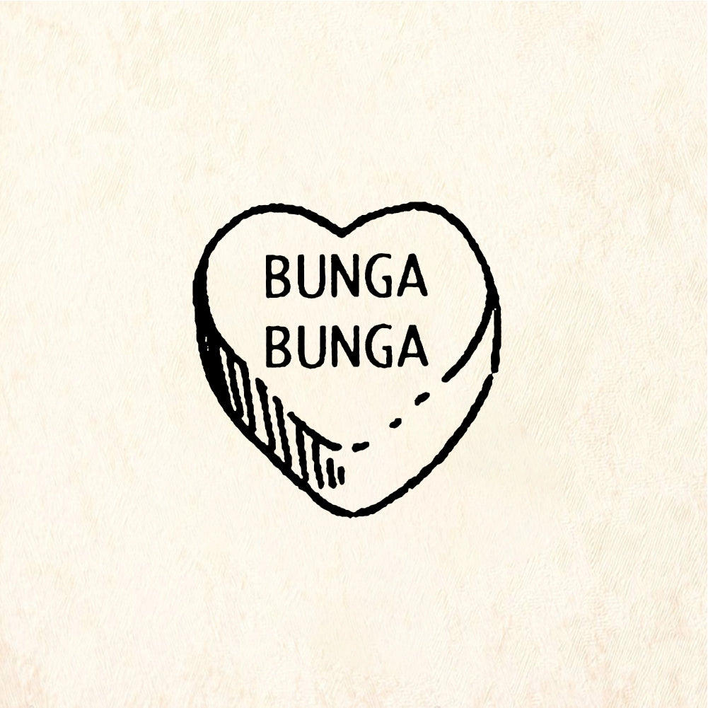 StampaFe BUNGA BUNGA Bunga - Rubber Stamp 1 x 0.25