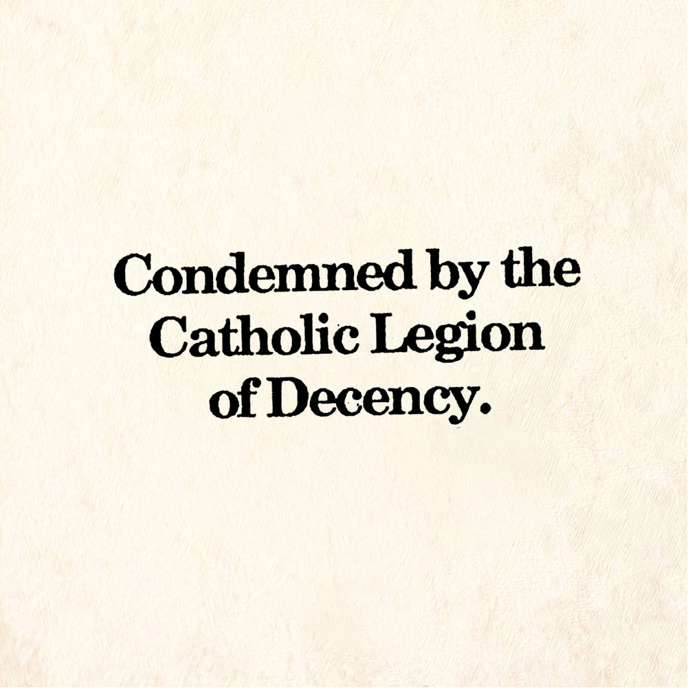StampaFe Condemned by the Catholic Legion of Decency - Rubber Stamp 2.25 x 0.75