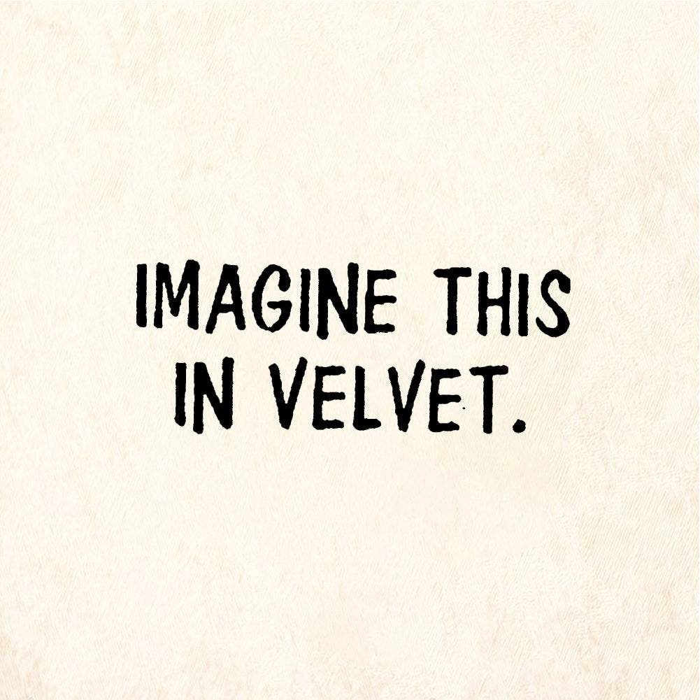 StampaFe IMAGINE THIS IN VELVET - Rubber Stamp 1.25 x 1.25