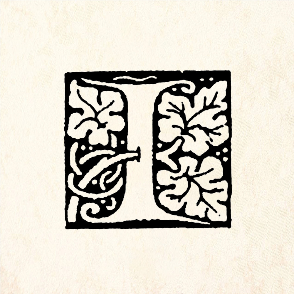StampaFe Letter I - Rubber Stamp 0.75 x 1