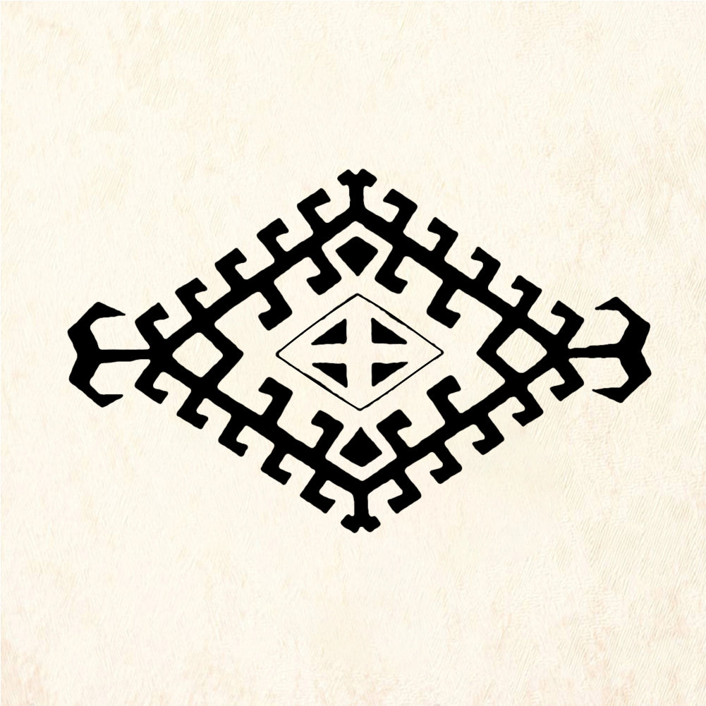StampaFe Turkish diamond - Rubber Stamp 1 x 0.75