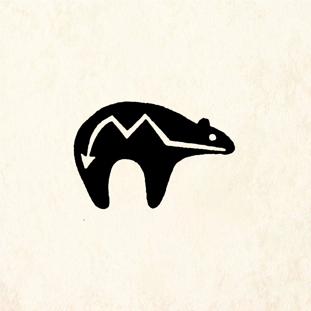 StampaFe Baby bear fetish, right Baby Bear Fetish Right - Rubber Stamp