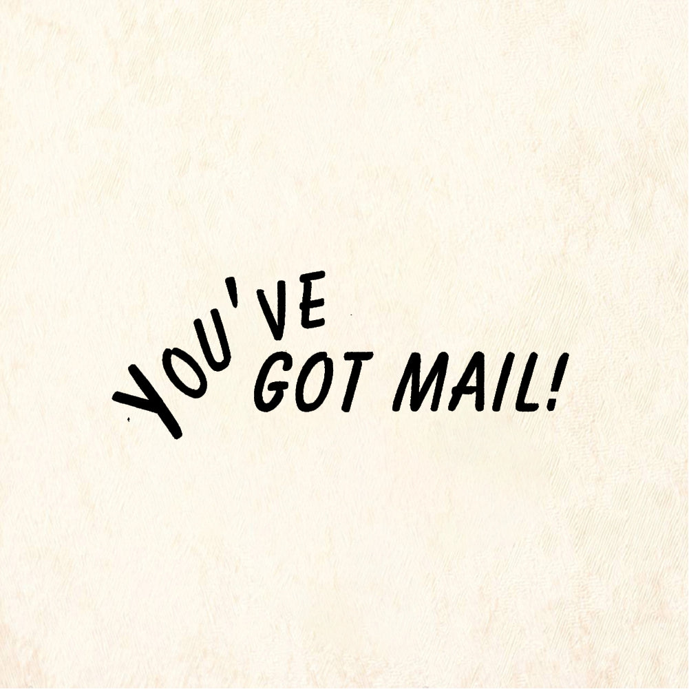StampaFe YOU'VE GOT MAIL! Youve Got Mail - Rubber Stamp 2.25 x 0.5