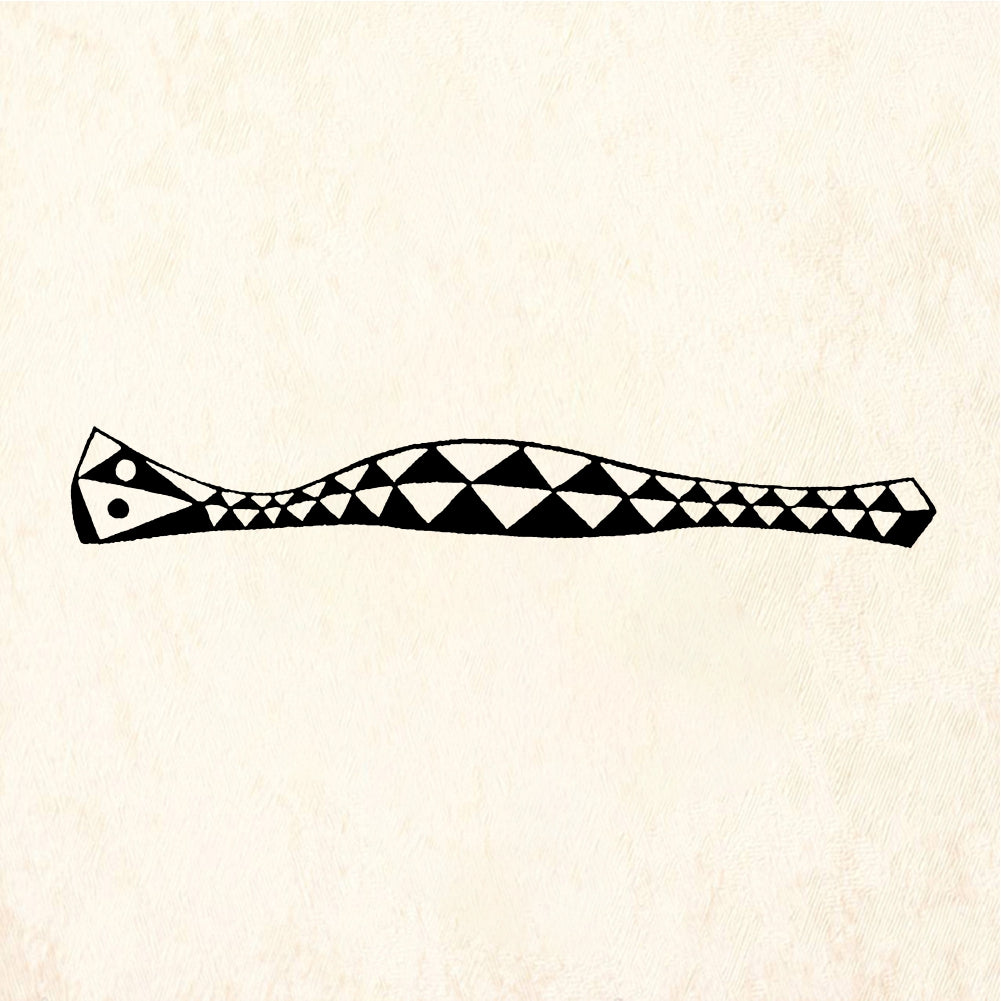 StampaFe Python goddess - Rubber Stamp 1.75 x 0.5