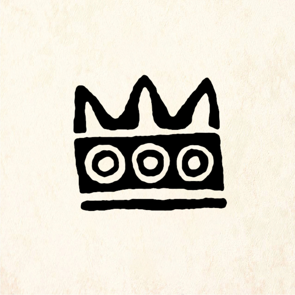 StampaFe Corona Crown Corona - Rubber Stamp 0.75 x 0.5