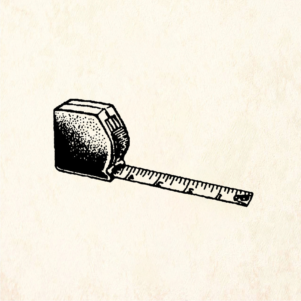 StampaFe Tape measure - Rubber Stamp 1.5 x 1