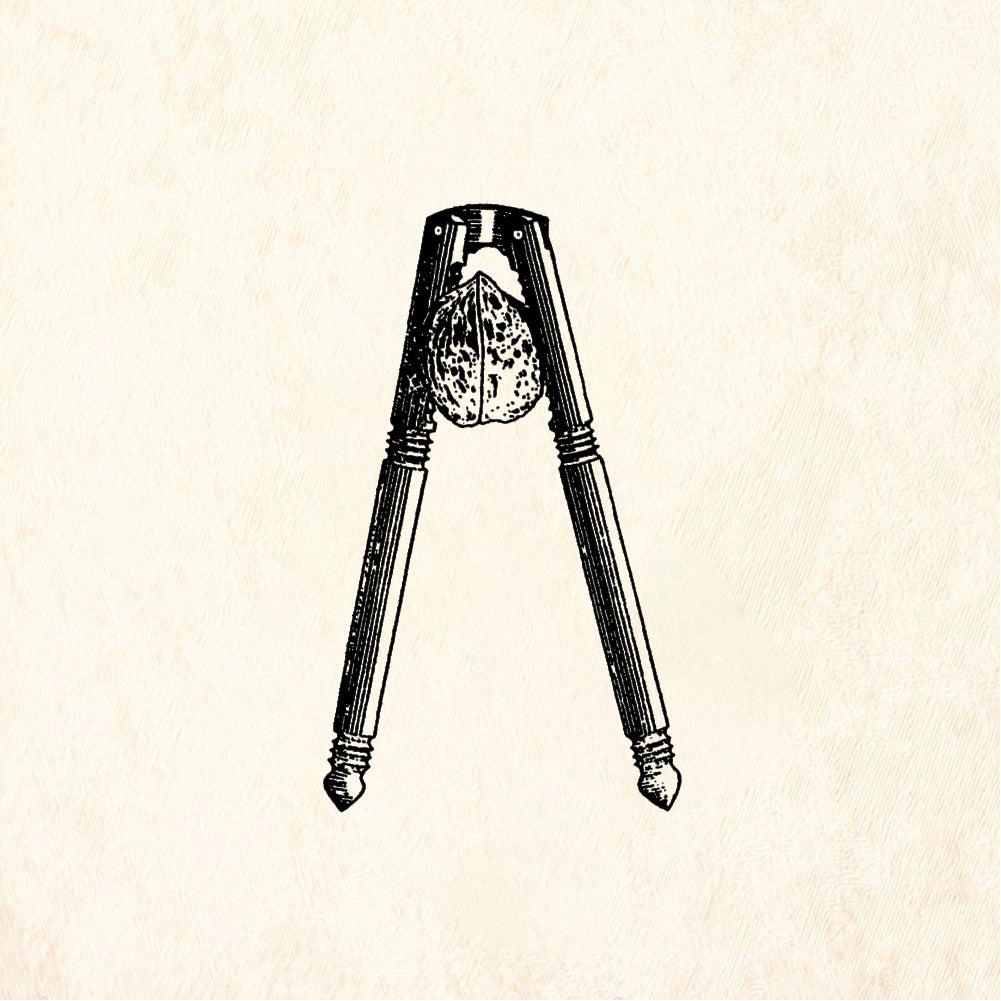 StampaFe Nut cracker - Rubber Stamp 1.5 x 0.75
