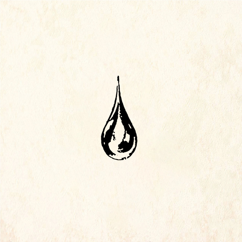 StampaFe Drop, teeny Tiny Water Drop - Rubber Stamp 0 x 0