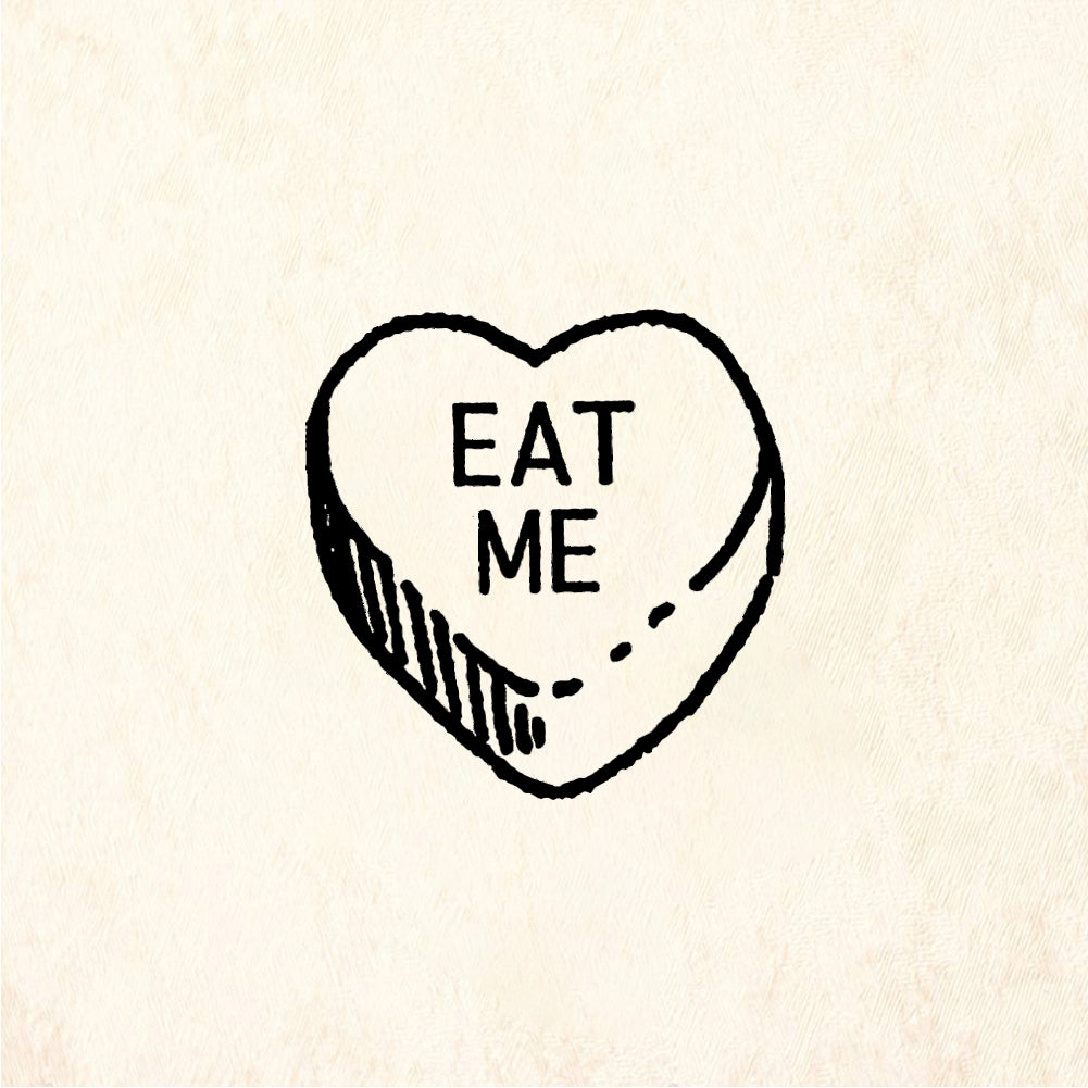 StampaFe EAT ME Candy - Rubber Stamp 1 x 0.75