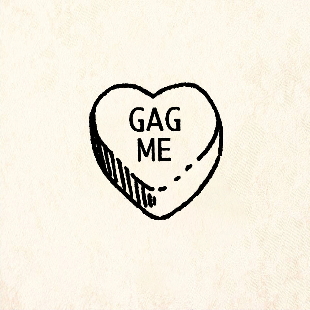 StampaFe GAG ME Candy - Rubber Stamp 1 x 0.5