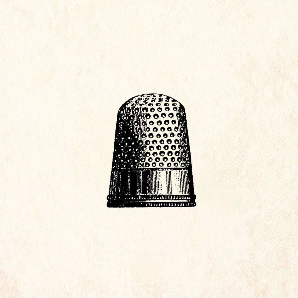 StampaFe Thimble - Rubber Stamp 0.5 x 1