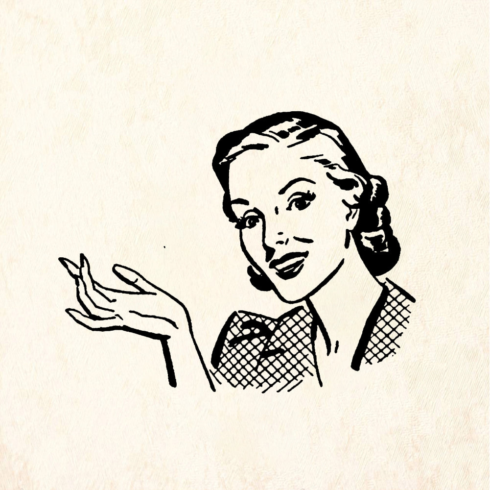 StampaFe May I Suggest - Rubber Stamp 1.5 x 2