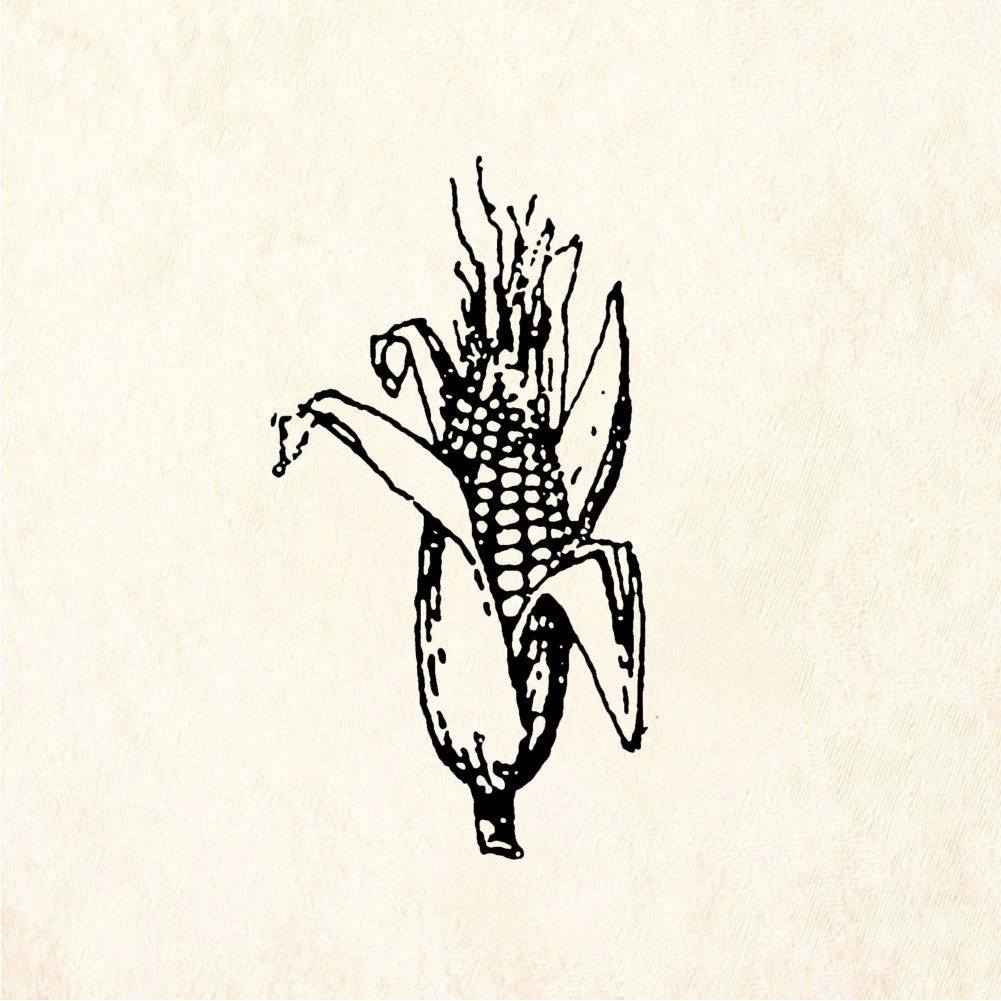 StampaFe Ear of corn - Rubber Stamp 0.75 x 1.75
