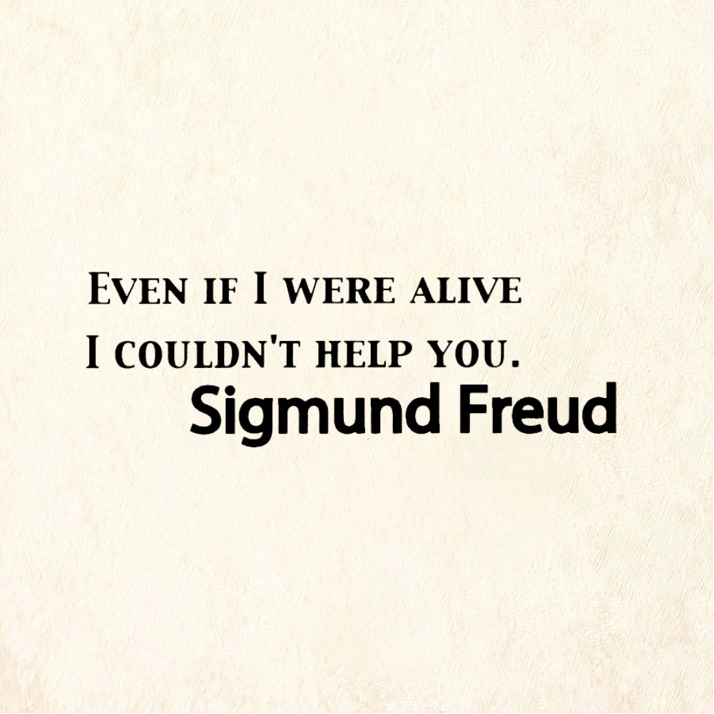 StampaFe Even If I Were Alive I Couldn't Help You - Rubber Stamp 2.5 x 0.75