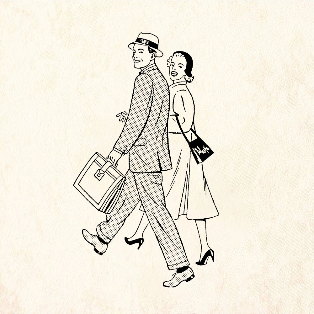 StampaFe Going somewhere - Rubber Stamp 1.5 x 1.5
