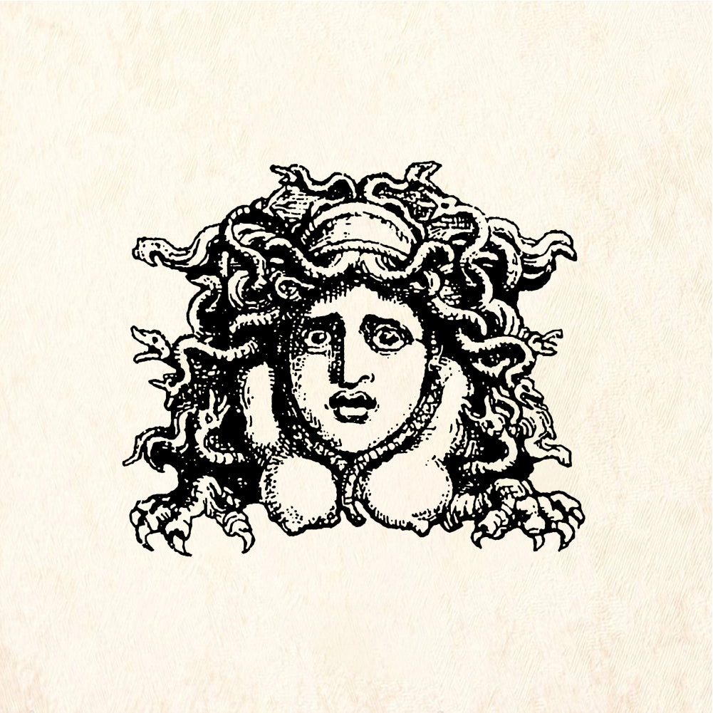 StampaFe Medusa - Rubber Stamp 1.5 x 1.25