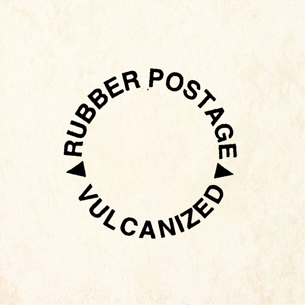 StampaFe A RUBBER POSTAGE, VULCANIZED Rubber Postage - Rubber Stamp 1.25 x 1.25