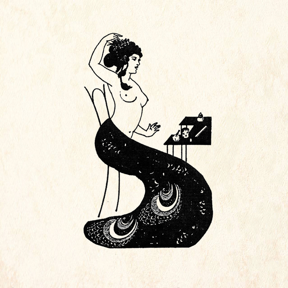 StampaFe Courtesan Retro Rubber Art Stamp