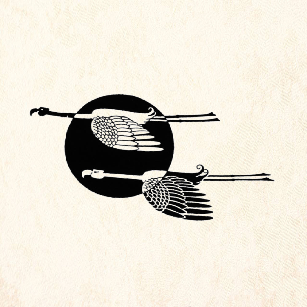 StampaFe Migration Left Vintage Rubber Art Stamp