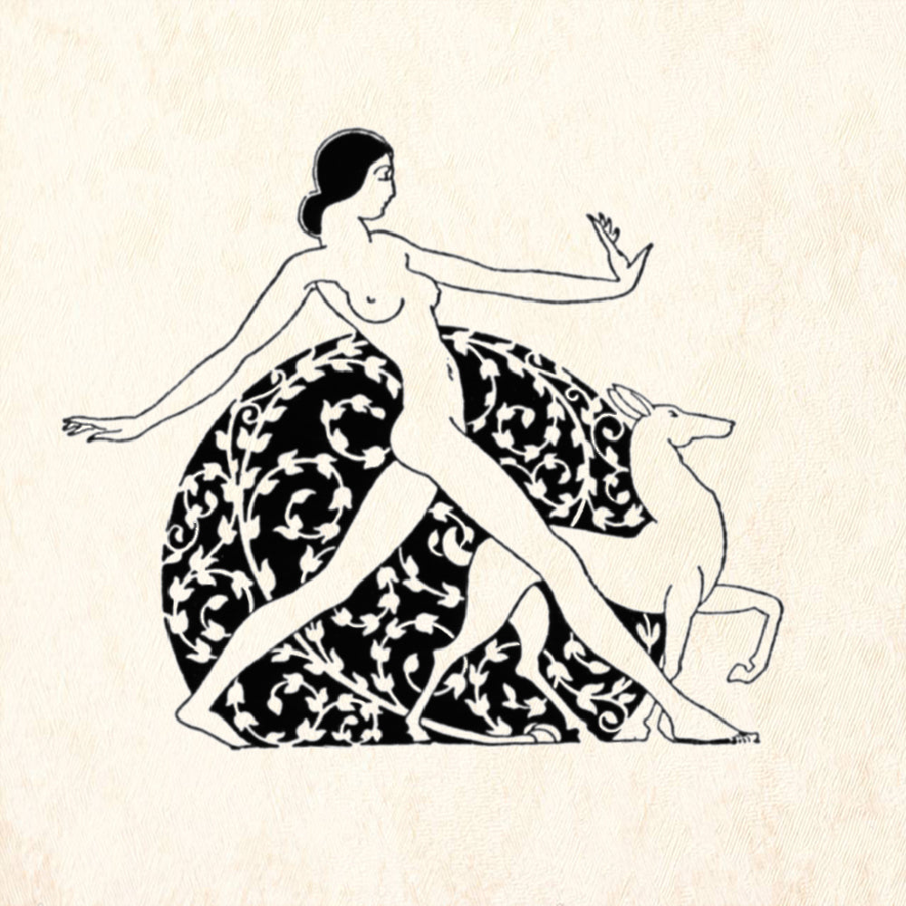 StampaFe Lilith Right Goddess Rubber Art Stamp