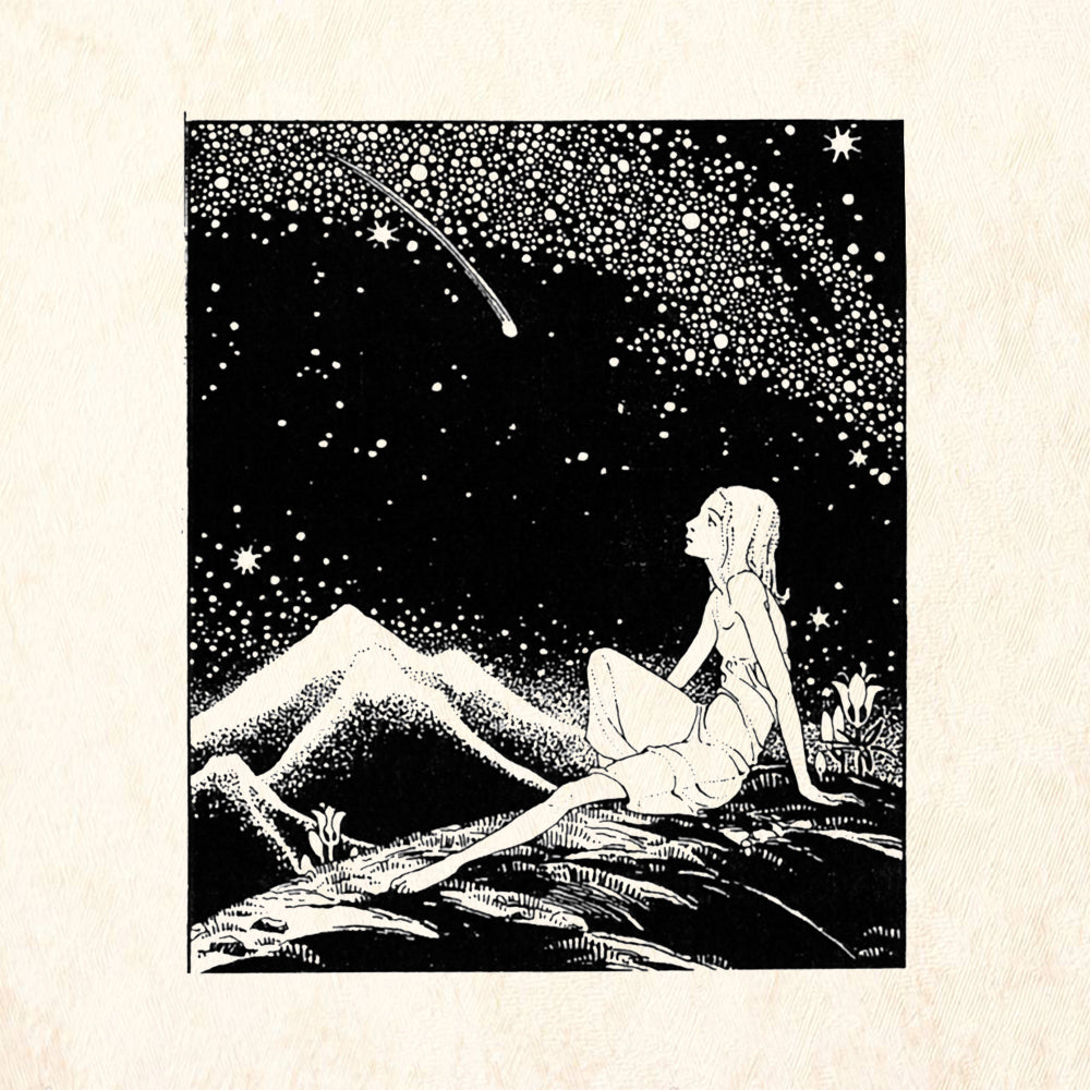 StampaFe Mysterious Traveler Mixed Media Rubber Art Stamp