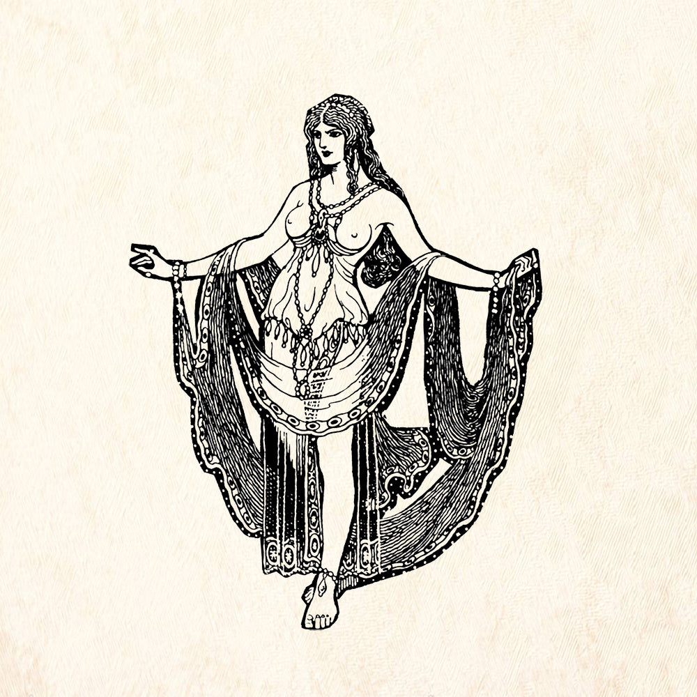 StampaFe Circe Goddess Rubber Art Stamp