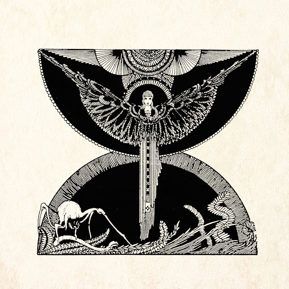 StampaFe Oracle Goddess Rubber Art Stamp