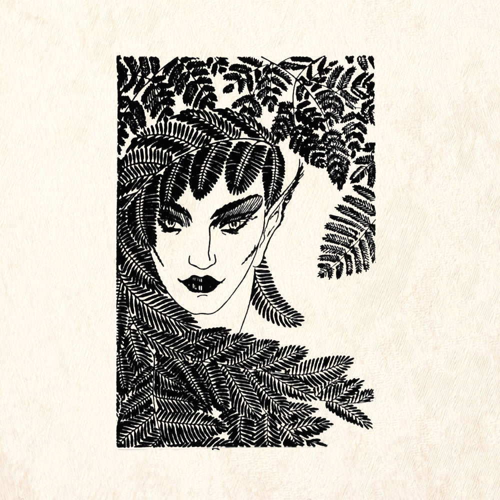 StampaFe Paga Rubber Art Stamp