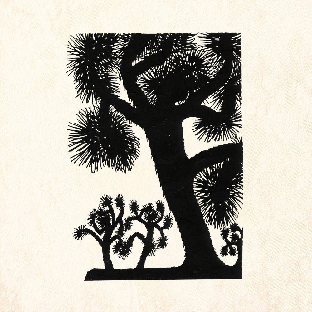 StampaFe Joshua Trees Botanical Rubber Art Stamp