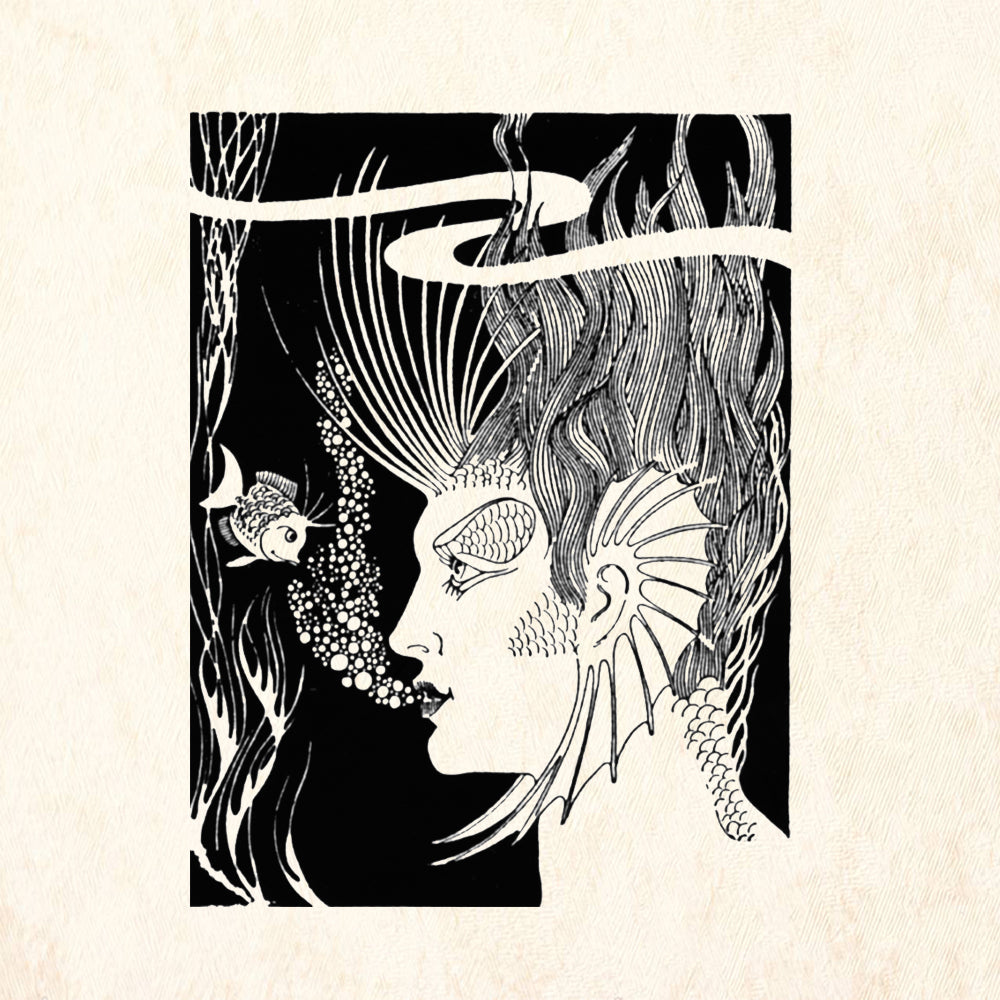 StampaFe Pacifica Mixed Media Rubber Art Stamp