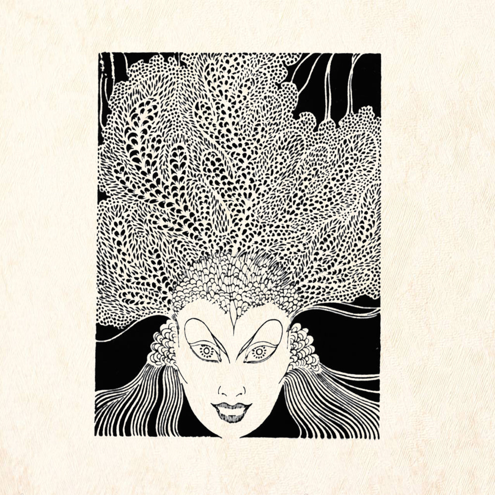 StampaFe Salome Mixed Media Rubber Art Stamp