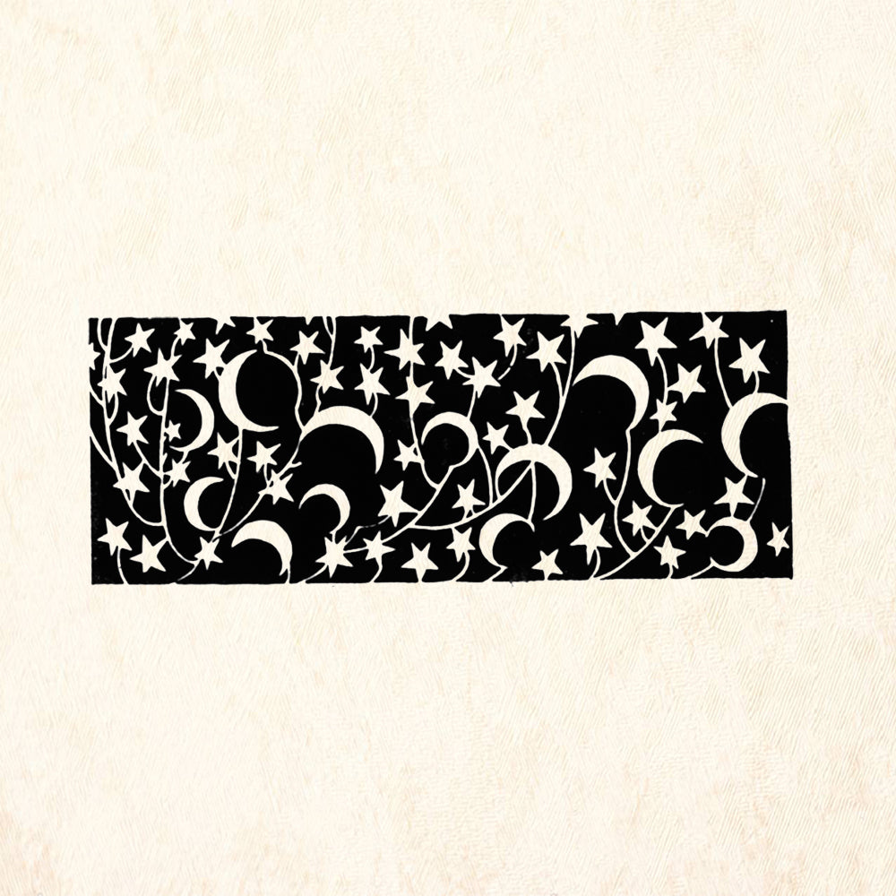 StampaFe Lunacy Mixed Media Rubber Art Stamp