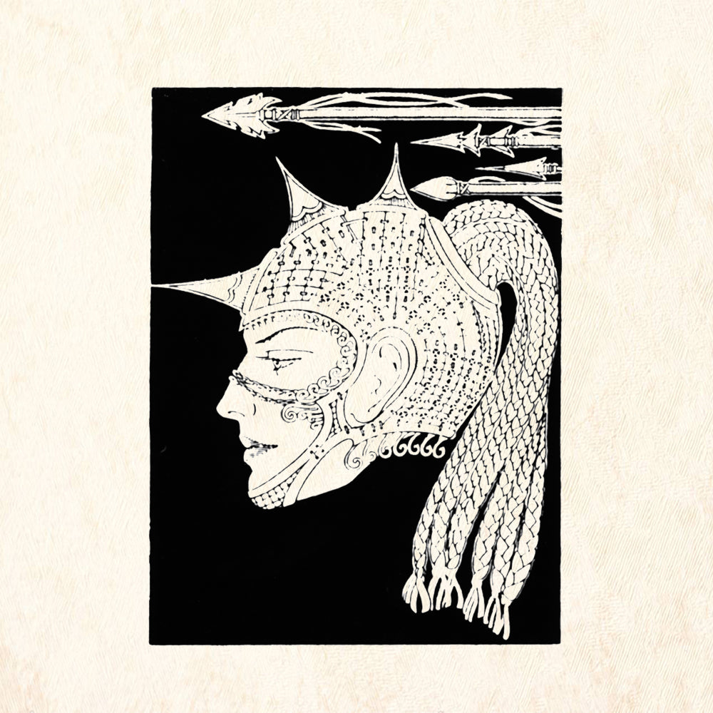 StampaFe Spartacus Mixed Media Rubber Art Stamp