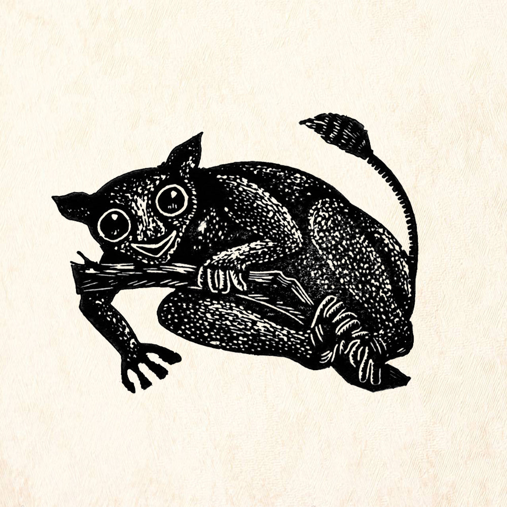 StampaFe Necrolemur Mixed Media Rubber Art Stamp