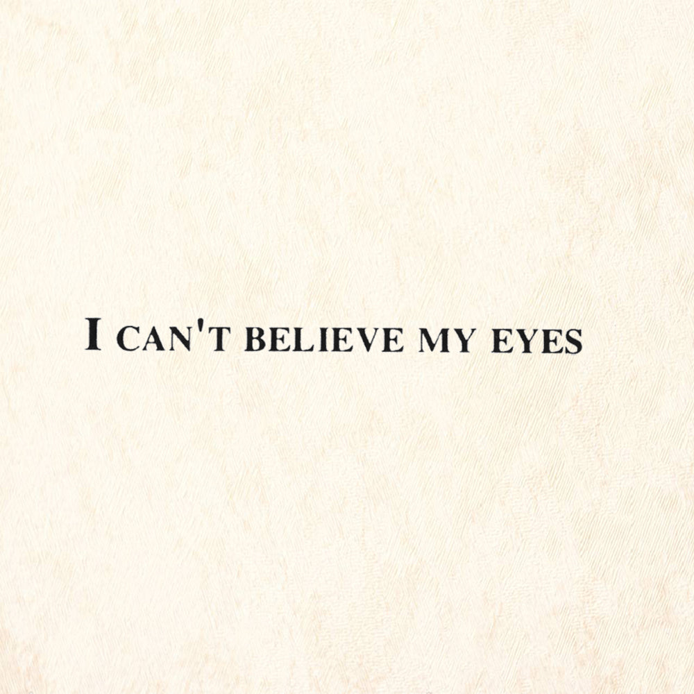 StampaFe I can't believe my eyes Mixed Media Rubber Art Stamp