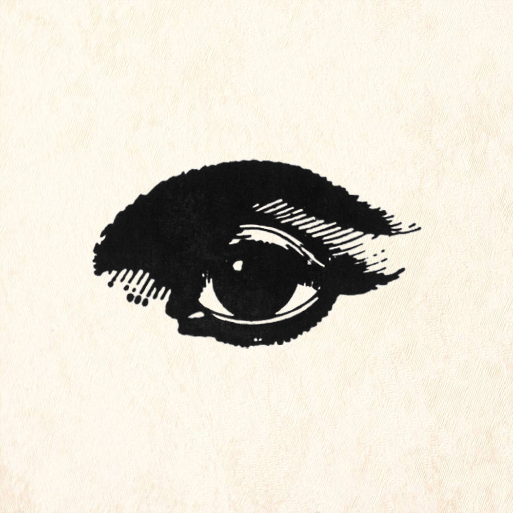 StampaFe Dark Eye Rubber Art Stamp