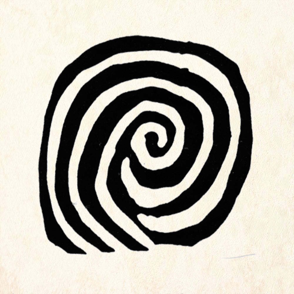 StampaFe Bold Spiral Rubber Art Stampmp