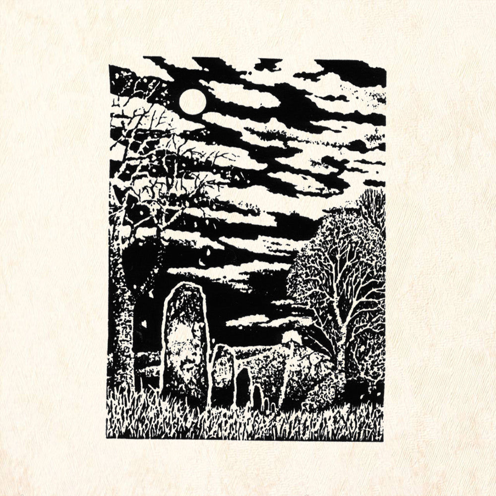 StampaFe Samhain Halloween Rubber Art Stamp