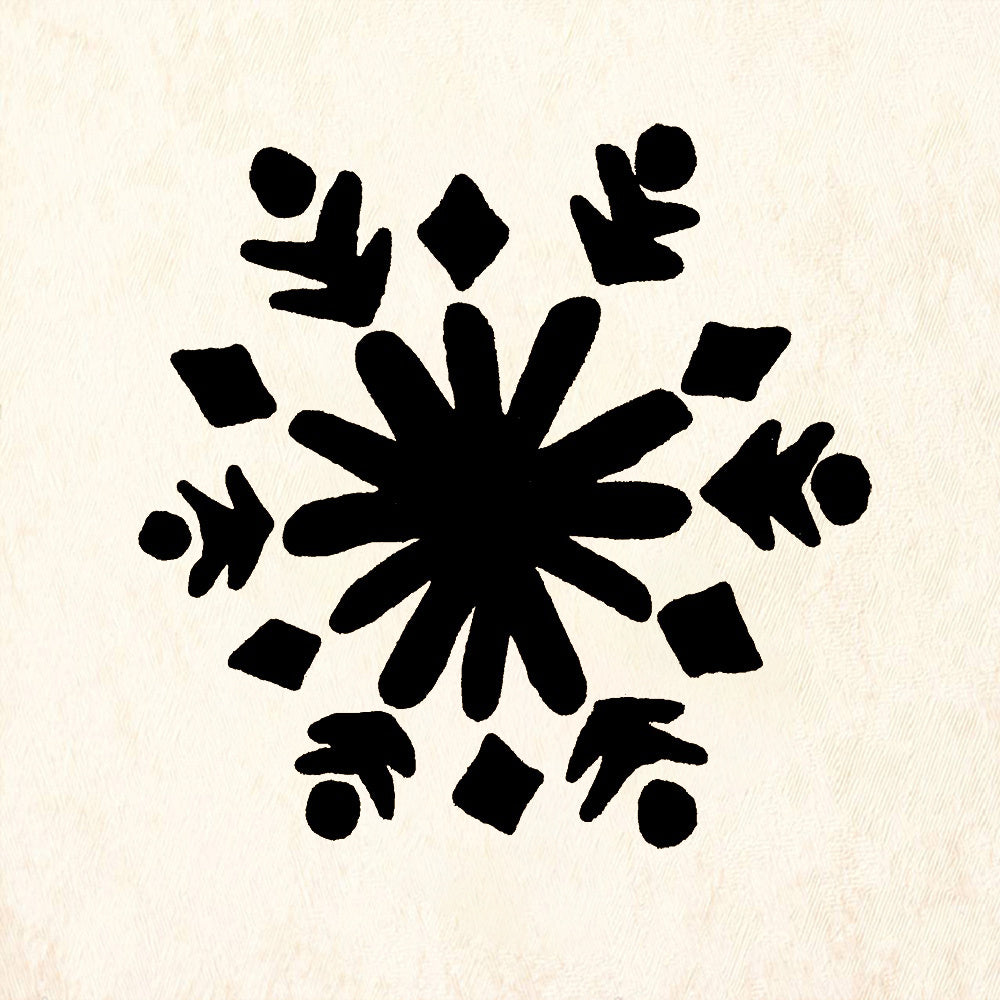 StampaFe Snowflake 2 Card Making Rubber Art Stamp