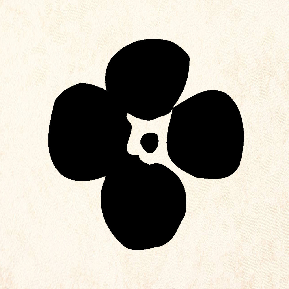 StampaFe Forget Me Not Floral Rubber Art Stamp