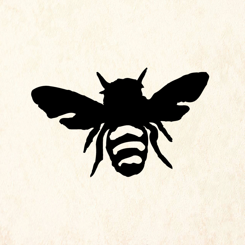 StampaFe Queen Bee Mixed Media Rubber Art Stamp