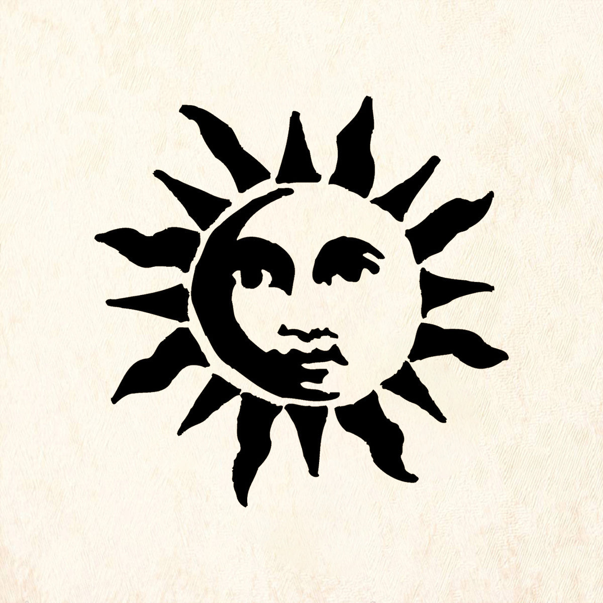 StampaFe El Sol Rubber Art Stamp