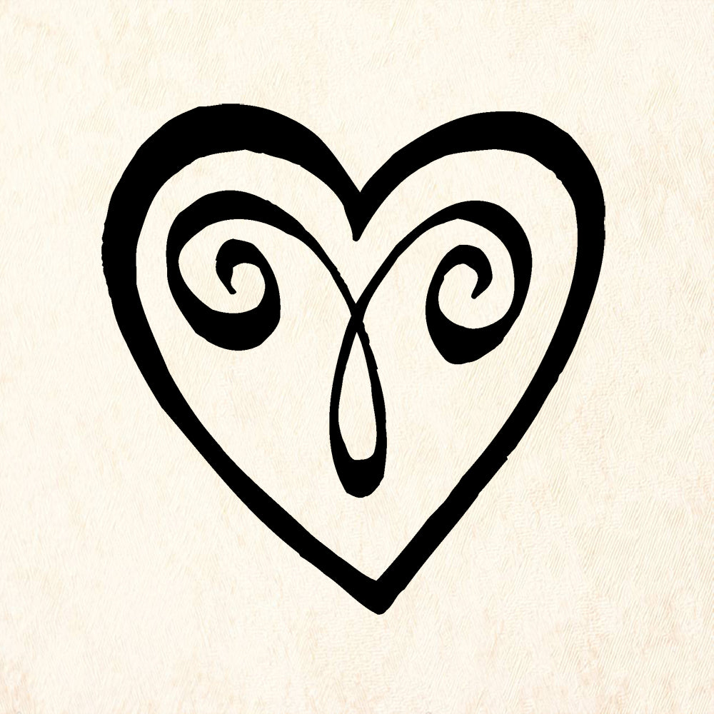 StampaFe Sweetheart Card Making Rubber Art Stamp