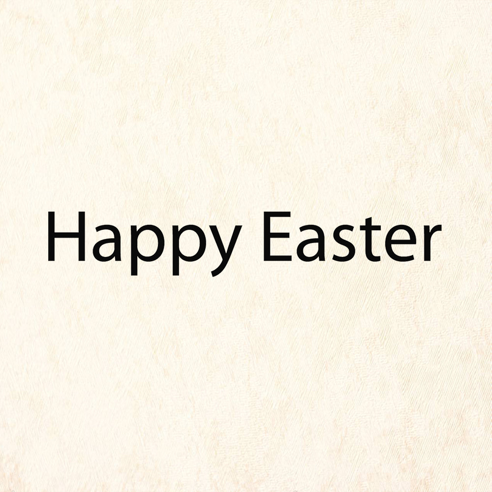 StampaFe Happy Easter Sentiment Rubber Art Stamp