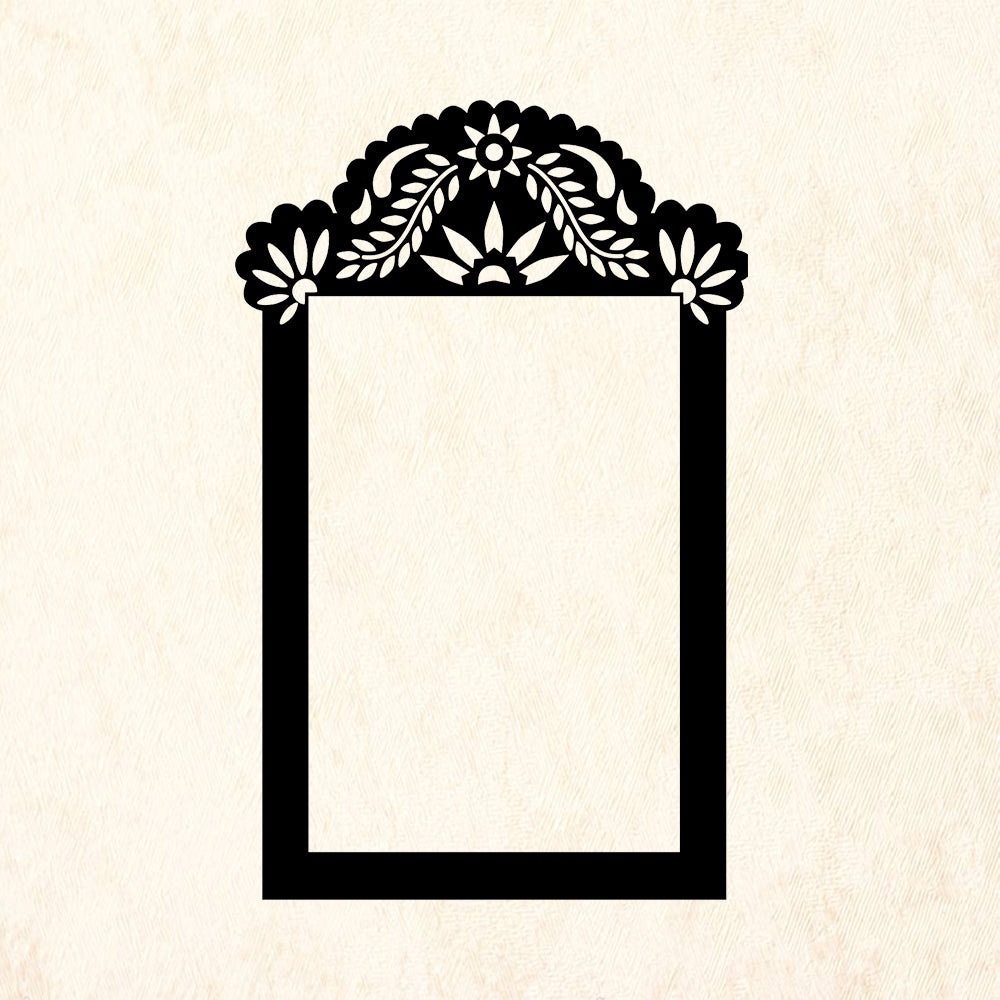 StampaFe Shrine Frame Day of the Dead Rubber Art Stamp