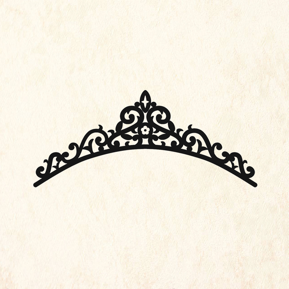 StampaFe Tiara Mixed Media Rubber Art Stamp